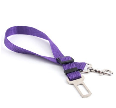 Premium fixed-strap polyester dog leash for optimal control