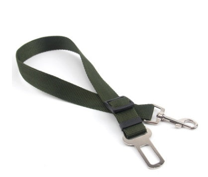 Premium fixed-strap polyester dog leash for optimal control